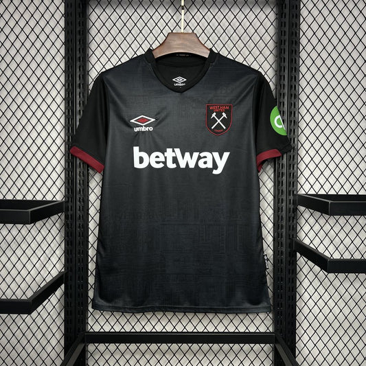 Camisa West Ham II 24/25 - Modelo Torcedor