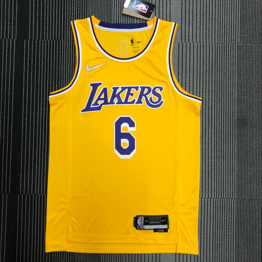 Regata NBA Los Angeles Lakers 75th Anniversary Yellow