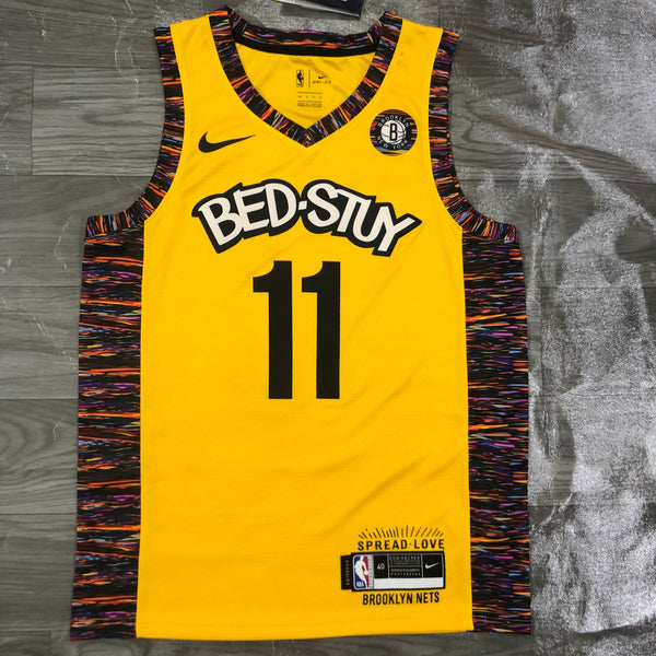 Regata NBA Brooklyn Nets Commemorative Edition Yellow