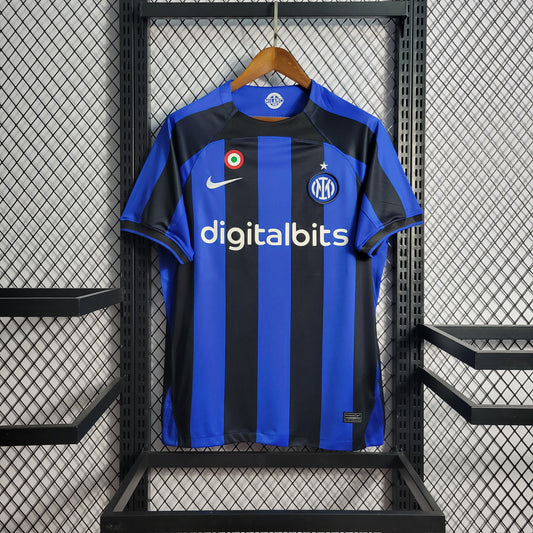 Camisa Inter de Milão I 22/23 - Modelo Torcedor