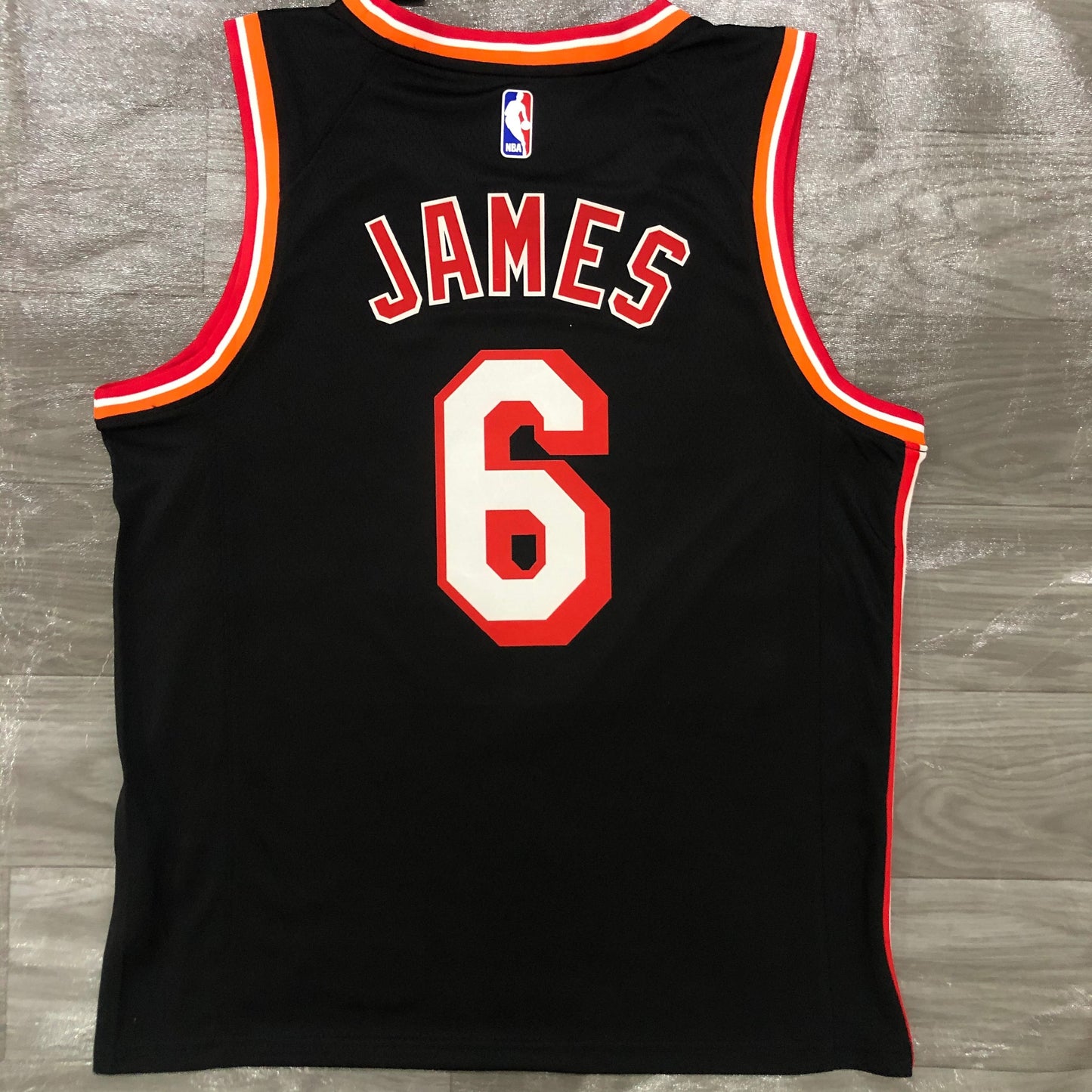 Regata NBA Miami Heat Retro Night Black