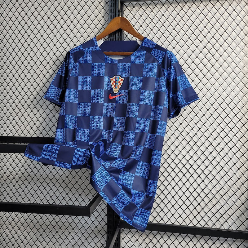 Camisa Croácia Treino 22/23 - Modelo Torcedor