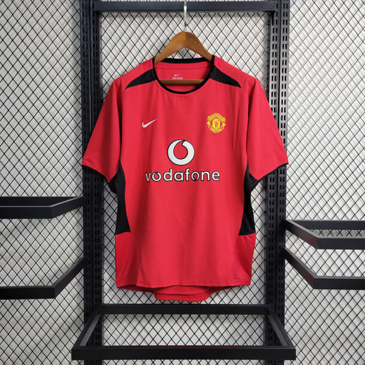 Camisa Manchester United I 02/03 - Modelo Retrô