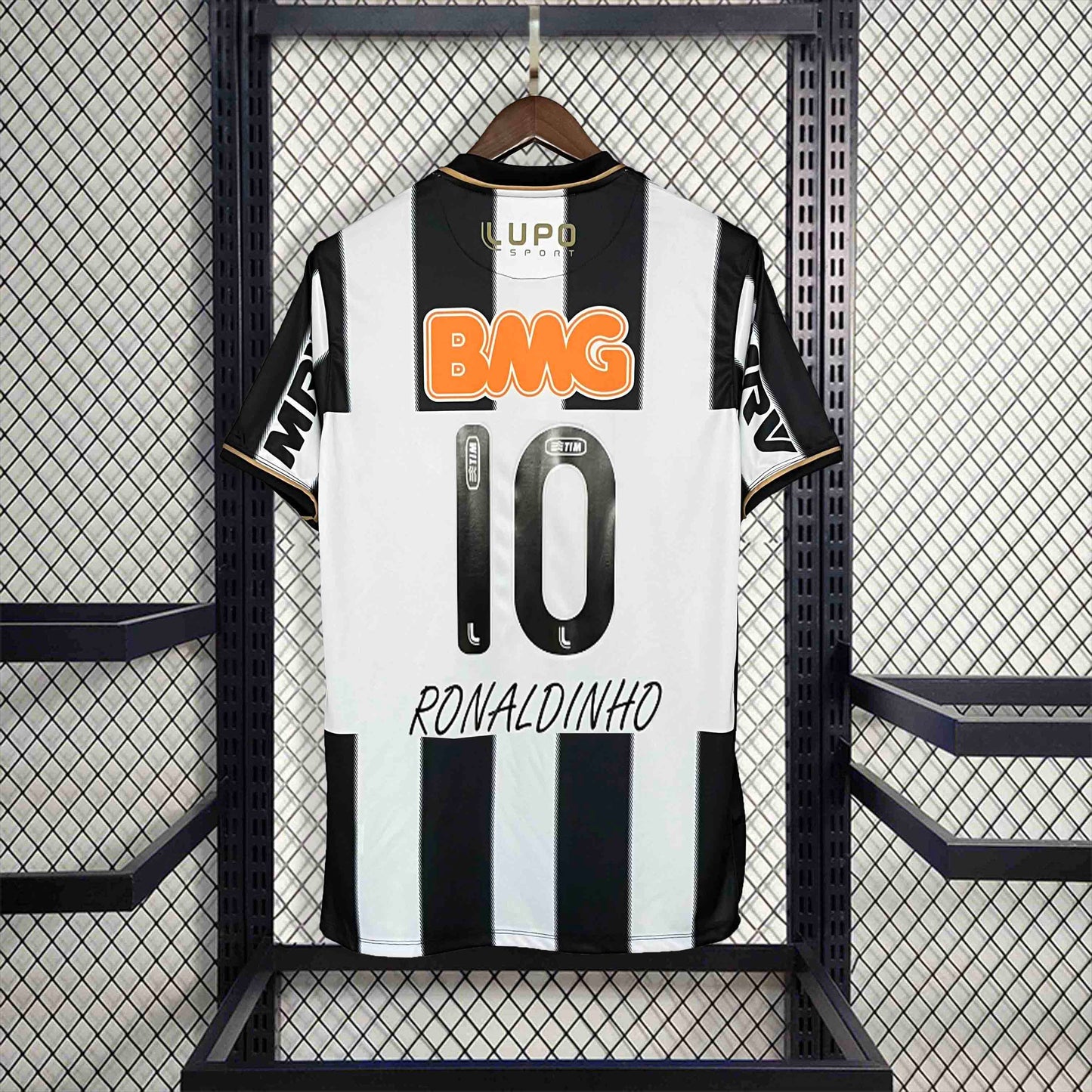 Camisa Atlético Mineiro I + Patrocínios 13/14 - Modelo Torcedor