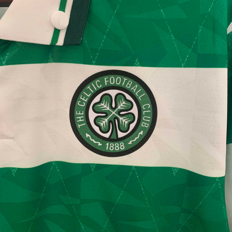 Camisa Celtic I 89/91 - Modelo Retrô