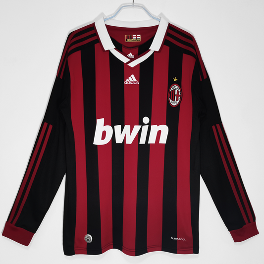 Camisa Milan I 09/10 - Modelo Retrô