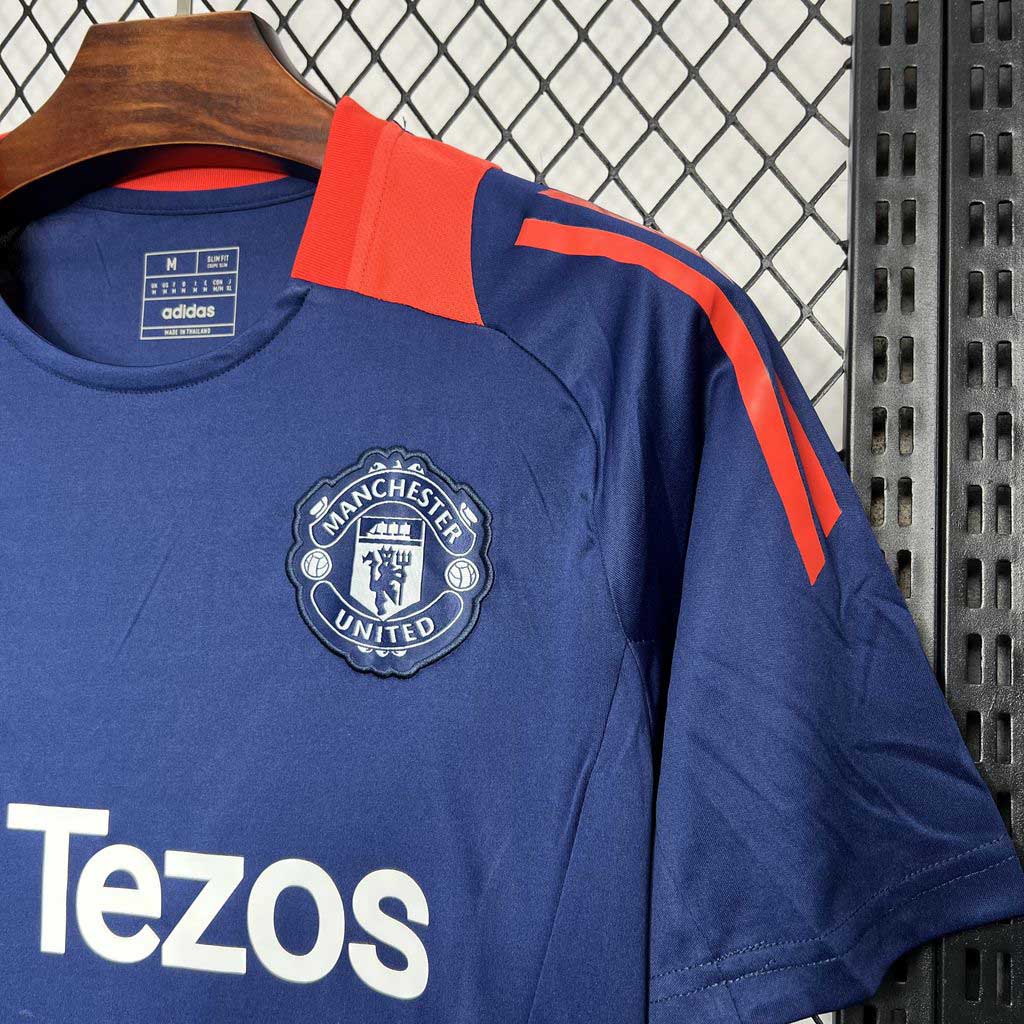 Camisa Manchester United Treino 24/25 - Modelo Torcedor