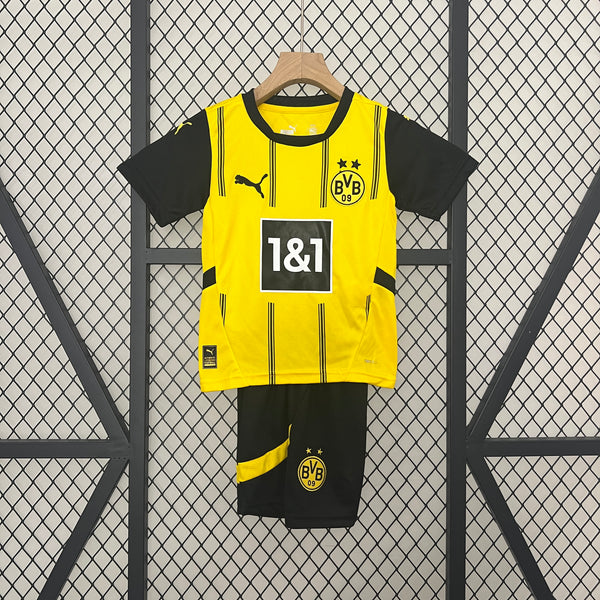 Conjunto Borussia Dortmund I 24/25 - Modelo Infantil