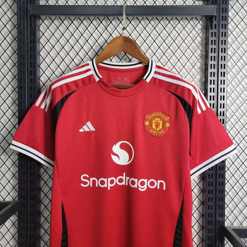 Camisa Manchester United Treino 23/24 - Modelo Torcedor