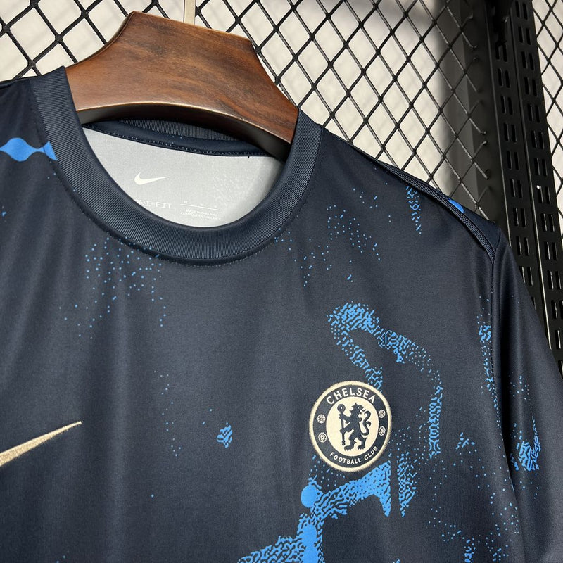 Camisa Chelsea Treino 24/25 - Modelo Torcedor