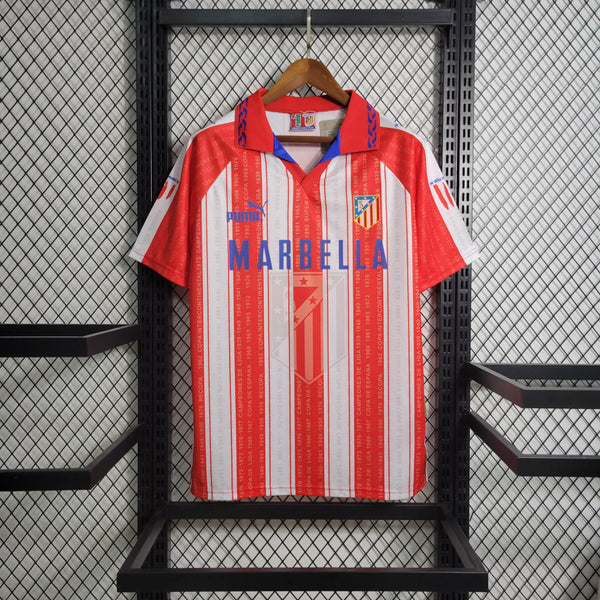 Camisa Atlético de Madrid I 95/96 - Modelo Retrô