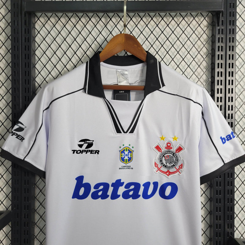 Camisa Corinthians I 99/00 - Modelo Retrô