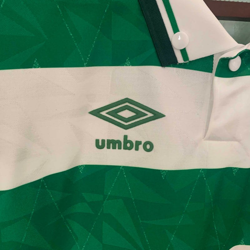 Camisa Celtic I 89/91 - Modelo Retrô