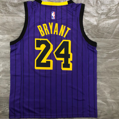 Regata NBA Los Angeles Lakers Round Neck Purple