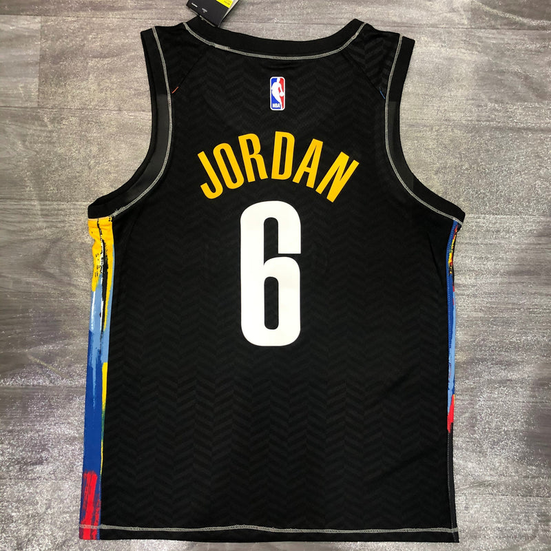 Regata NBA Brooklyn Nets City Edition Black