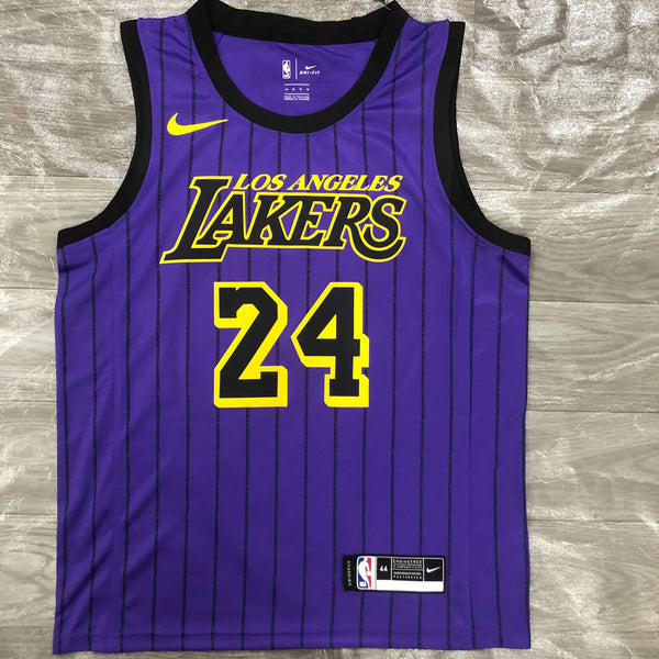 Regata NBA Los Angeles Lakers Round Neck Purple