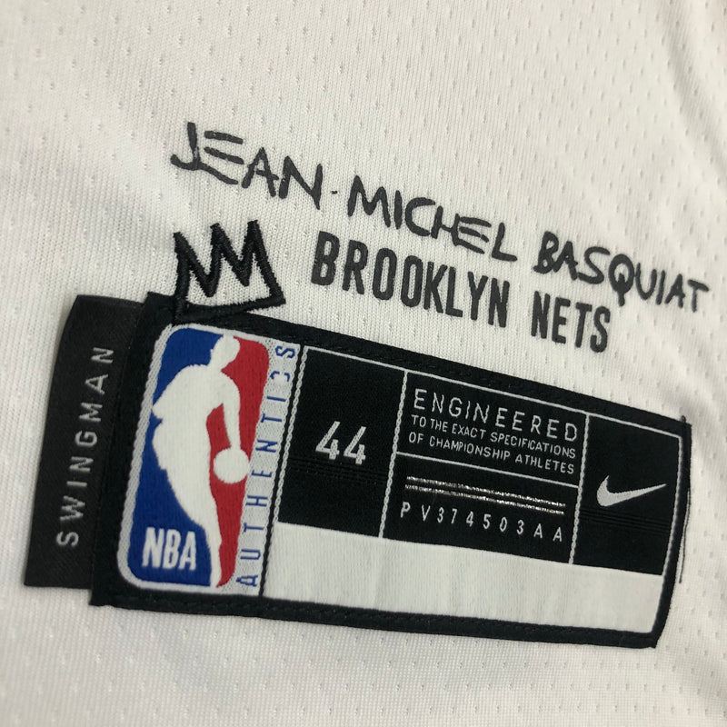 Regata NBA Brooklyn Nets Graffiti White