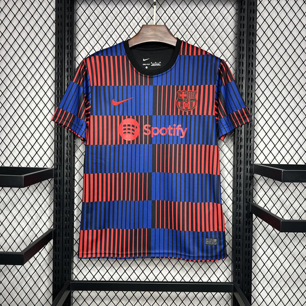 Camisa Barcelona Treino 24/25 - Modelo Torcedor