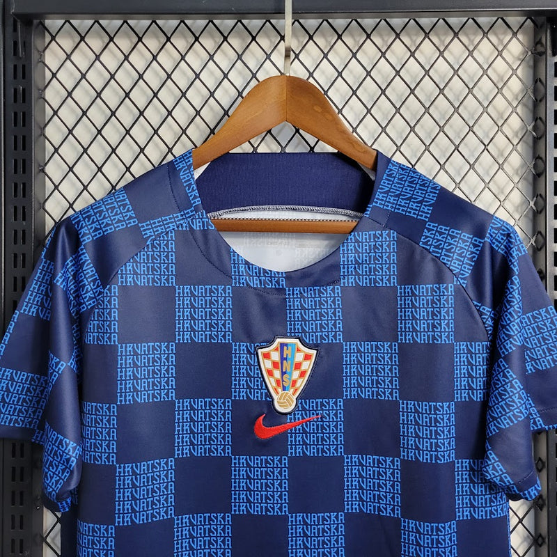 Camisa Croácia Treino 22/23 - Modelo Torcedor