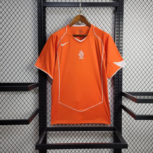 Camisa Holanda I 04/05 - Modelo Retrô