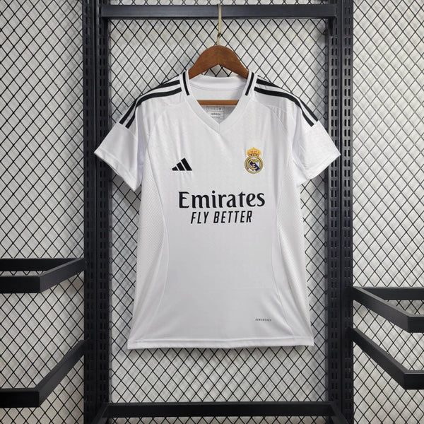 Camisa Real Madrid I 24/25 - Modelo Feminino