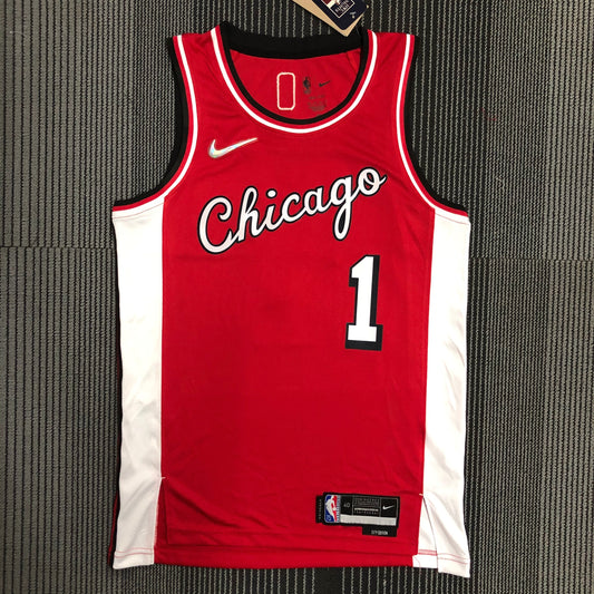 Regata NBA Chicago Bulls City Edition Red