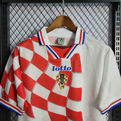 Camisa Croácia I 98/99 - Modelo Retrô