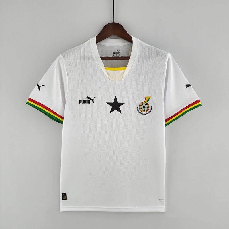 Camisa Ghana I 22/23 - Modelo Torcedor