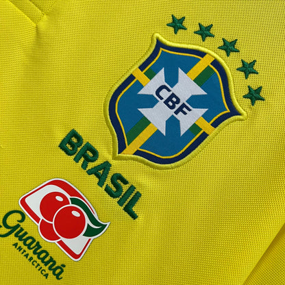 Camisa Brasil Treino + Patrocínios 22/23 - Modelo Torcedor