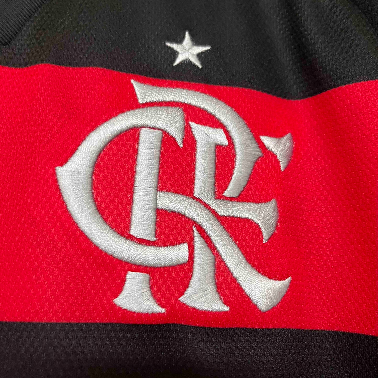 Camisa Flamengo I + Patrocínios 24/25 - Modelo Torcedor