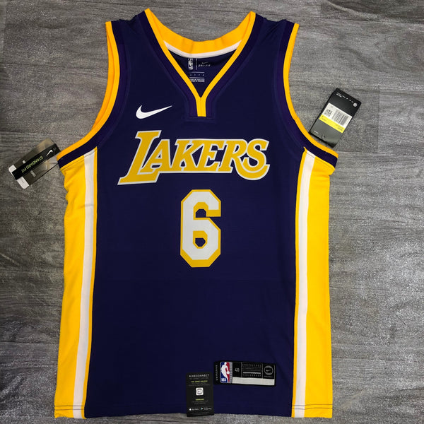 Regata NBA Los Angeles Lakers Purple Yellow