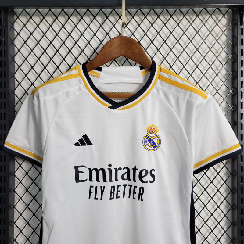 Camisa Real Madrid I 23/24 - Modelo Feminino