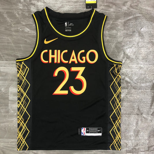 Regata NBA Chicago Bulls Team City Edition Black