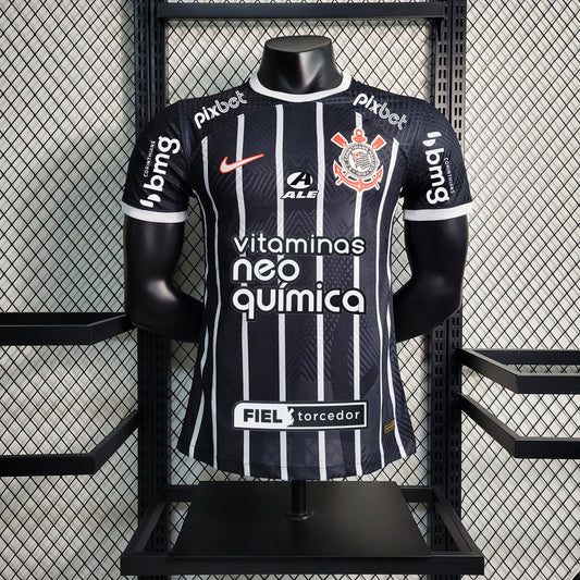 Camisa Corinthians II + Patrocínios 23/24 - Modelo Jogador