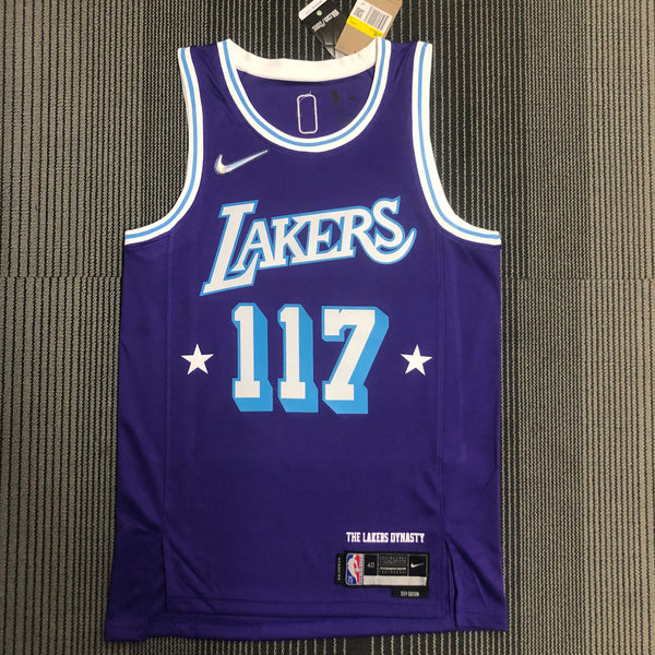 Regata NBA Los Angeles Lakers City Edition Purple