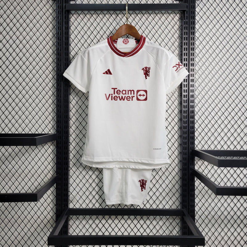 Conjunto Manchester United III 23/24 - Modelo Infantil