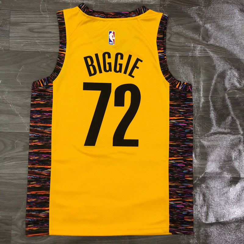 Regata NBA Brooklyn Nets Commemorative Edition Yellow