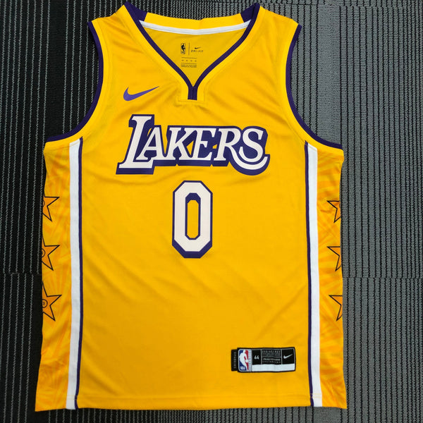 Regata NBA Los Angeles Lakers City Edition yellow