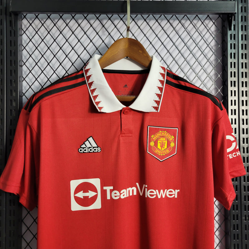 Camisa Manchester United I 22/23 - Modelo Torcedor