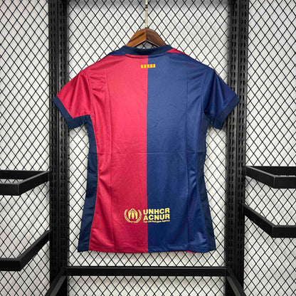 Camisa Barcelona I 24/25 - Modelo Feminino