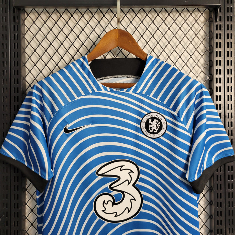 Camisa Chelsea Treino 22/23 - Modelo Torcedor