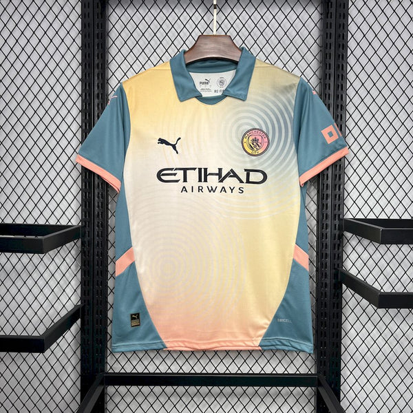 Camisa Manchester City IIII 24/25 - Modelo Torcedor