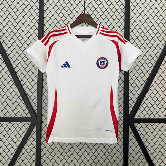 Camisa Chile II 24/25 - Modelo Feminino