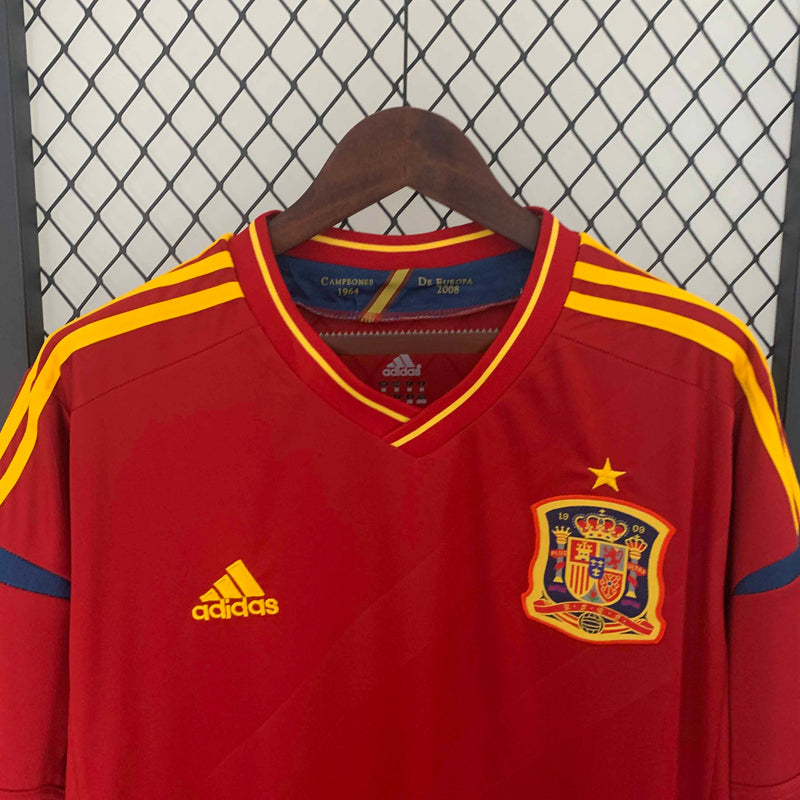 Camisa Espanha I 12/13 - Modelo Retrô