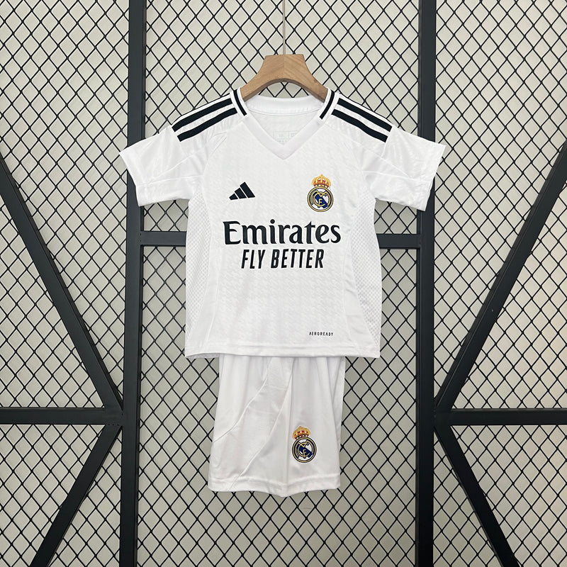 Conjunto Real Madrid I 24/25 - Modelo Infantil